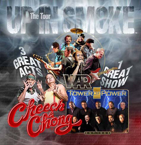 up in smoke tour poster